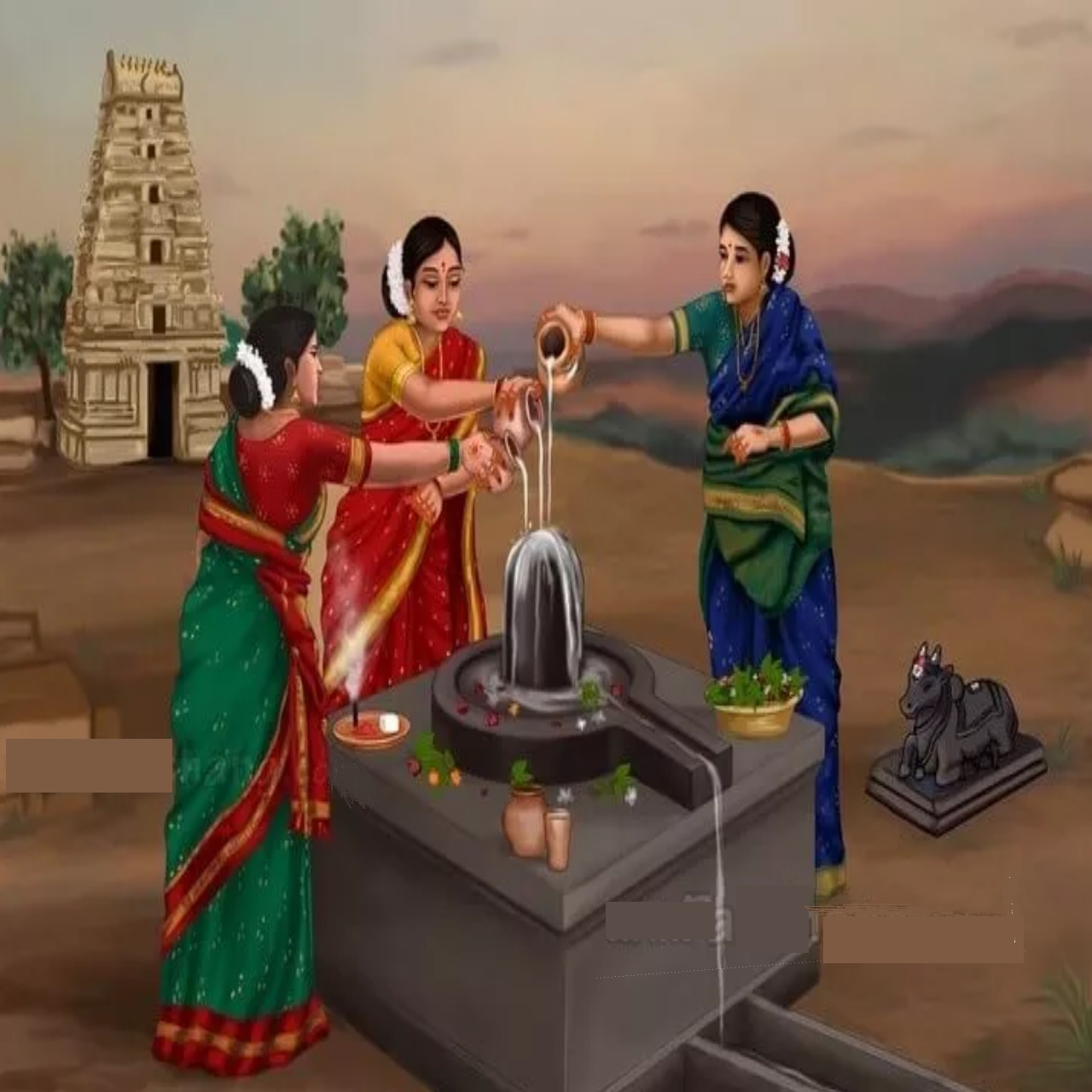 The month of **Shravan (Sawan)**—usually falling i