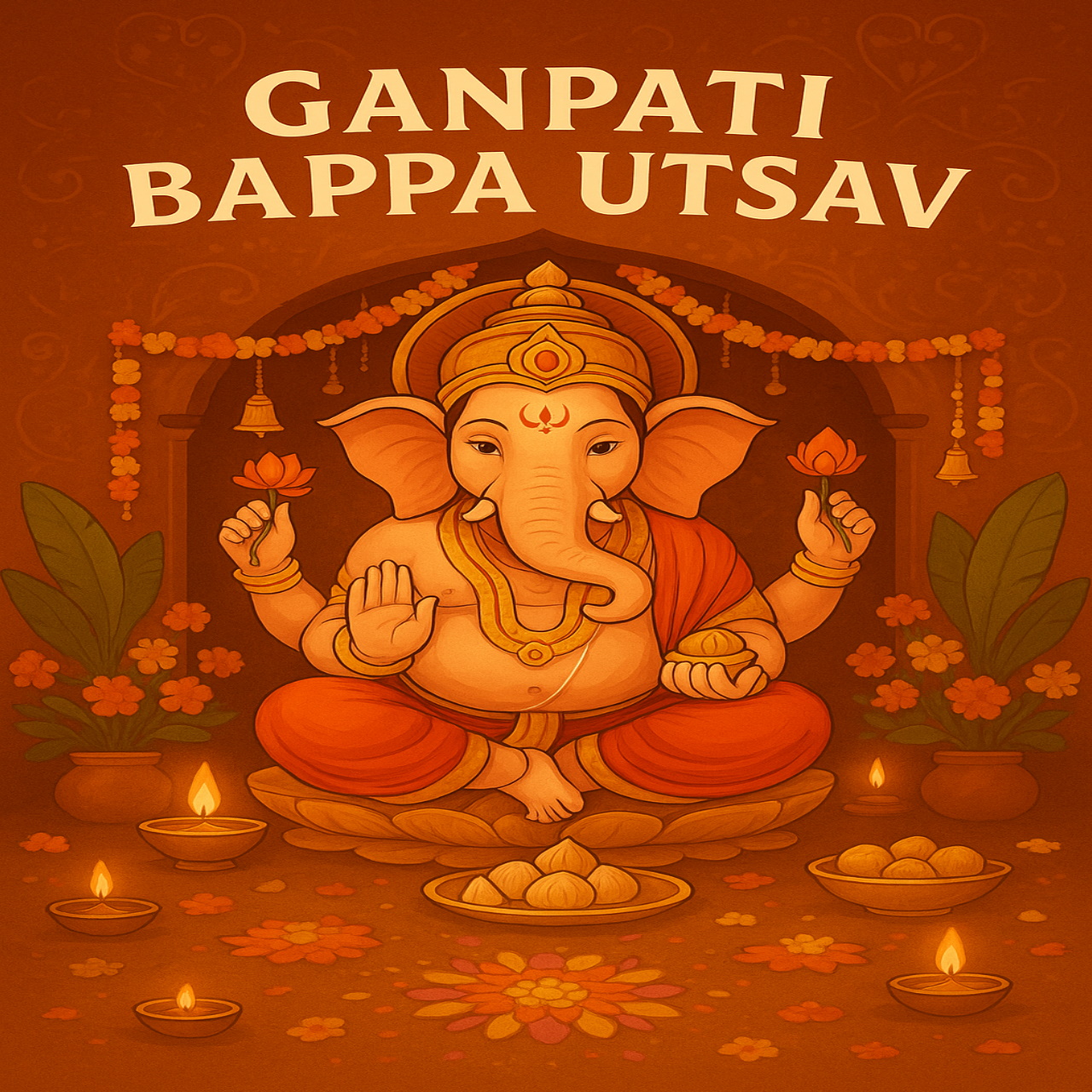Ganpati Bappa Utsav is celebrated with immense ent