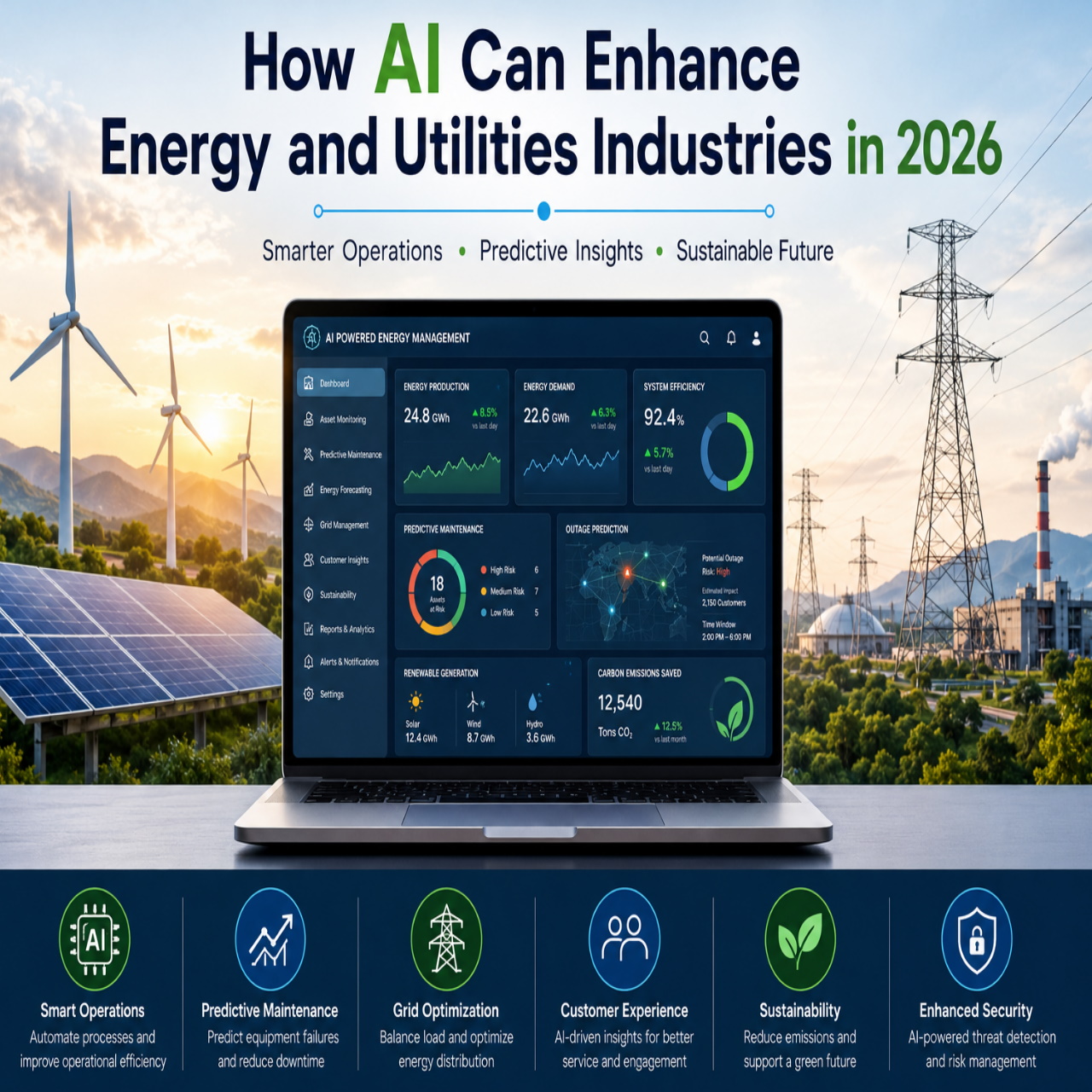 How AI Can Enhance Energy and Utilities Industries